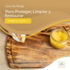 Hexpro-Mex Cera De Abeja Para Proteger, Limpiar y Restaurar Madera,