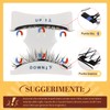 Ciglia finte magnetiche naturali, ciglia finte magnetiche riutilizzabili con applicatore,