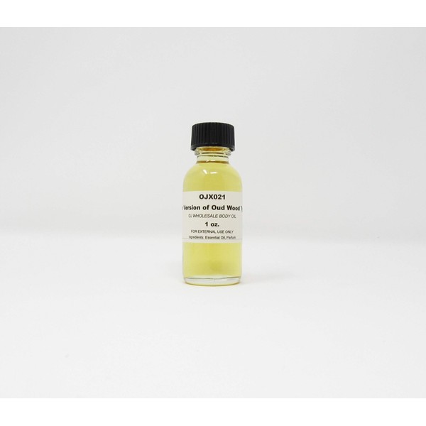 Premium Fragrance Body Oil (OJX021 Our Version of Oud Wood Type, 1 oz.)