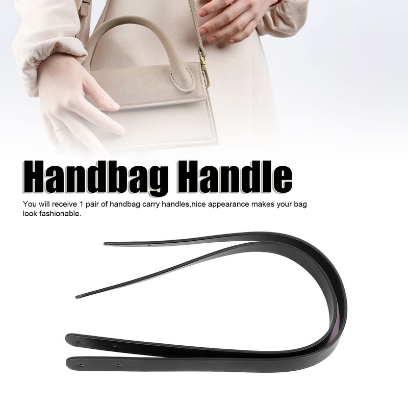 Leather Bag Handles Minimalist Durable Comfortable Replacement Leather Purse Bag