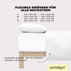 Schlafgut Easy Jersey Elastane Box Spring Fitted Sheet 140 x
