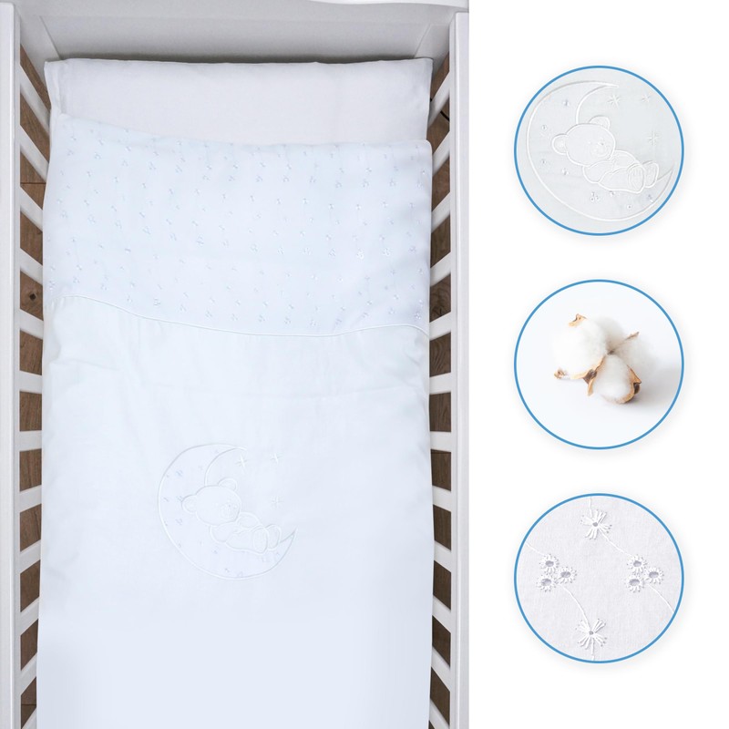 Baby Comfort 2 Pcs Kids Cotton Duvet Cover Pillowcase Bedding