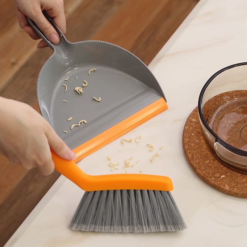 Mini Broom and Dustpan Set - Small Broom and Dustpan