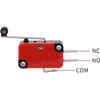 A-DIGISHUO 10pcs Micro Limit Switch V-156-1C25 Hinge Roller Lever Arm