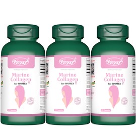 VORST Marine Collagen for Women 3 x 120 Capsules | 3 Bottles
