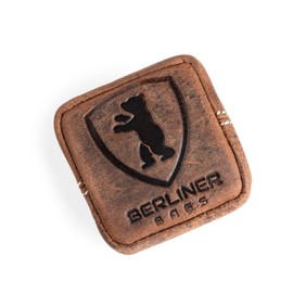 Berliner Bags Vintage Lena M Leather Coin Purse Mini Purse for Men and Women, erdfarben, Earth S