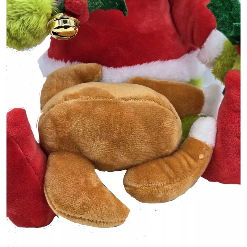 The Grinch Feasting Animated Singing Plush