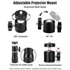 2-Be-Best Projector Mount 360° Rotatable Projector Ceiling Mount Length 16
