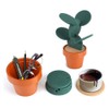 Nioslier Coasters Creative Cactus Shaped Design Set of 6 Pieces