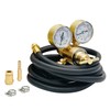 CAMPFIRE Argon CO2 Regulator with Dual Gauges and 9.8FT Gas
