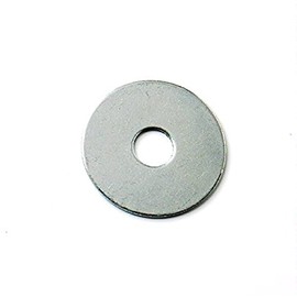 Merriway BH06109 (50 Pcs) Penny Repair Mudguard Fender Washer 38mm Diameter x 6mm Hole - Pack of 50 Pieces
