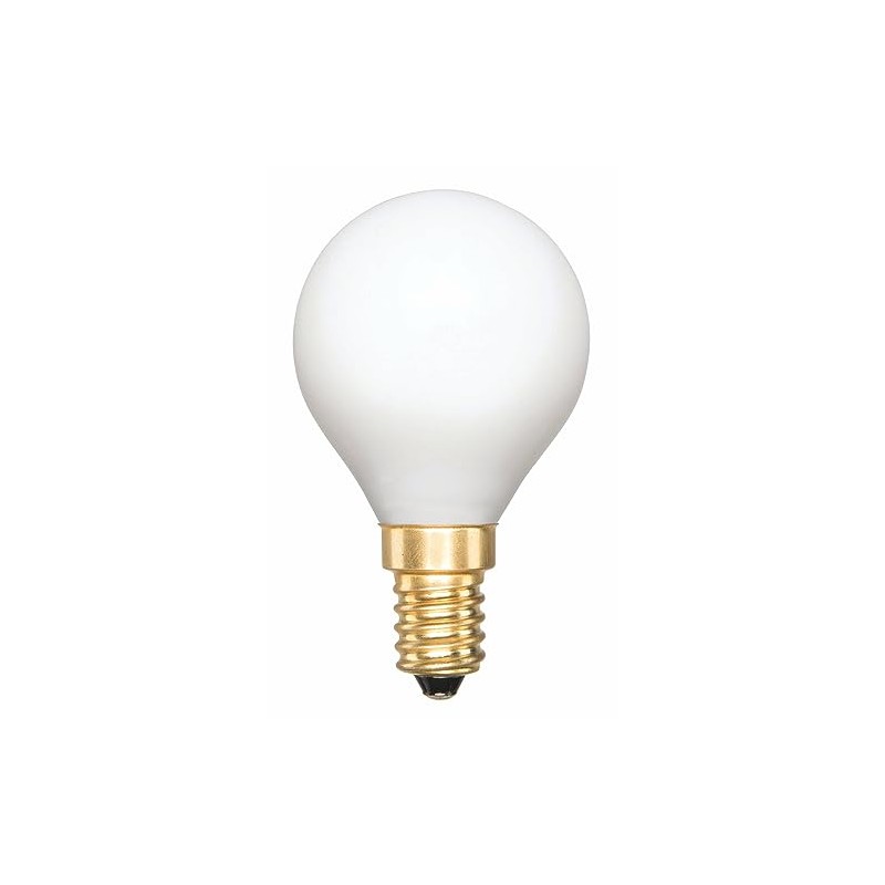 Brilliant Cirque G45 4W Filament E14 Fancy Round Soft Opal