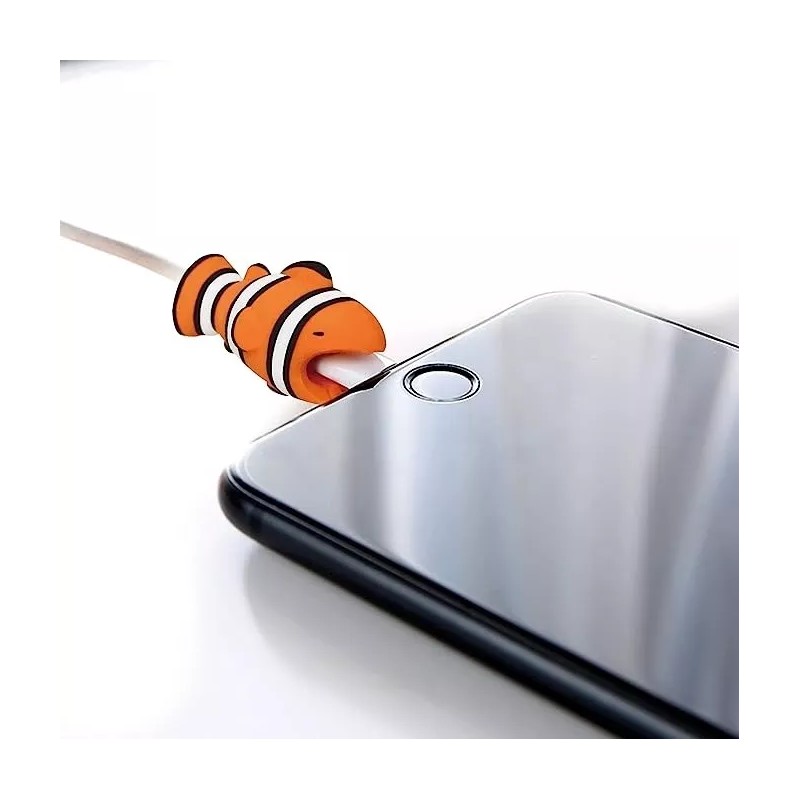 Alomia 6 Protectores De Cables Usb Bite Evita Cables Trozados