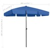 vidaXL UV Protective Adjustable Beach Umbrella-Up to 96.5" Height, Durable