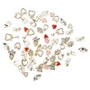 Vaguelly 60pcs Baroque Style Nail Charms DIY Nail Art Ornaments