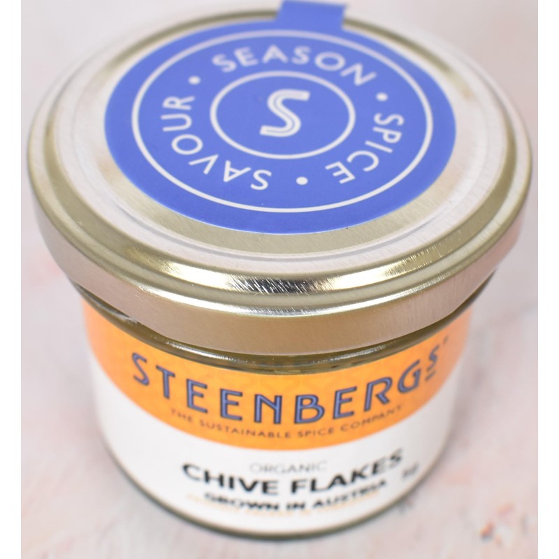 Steenbergs Organic Chives Standard Jar - 5g Dried Herb