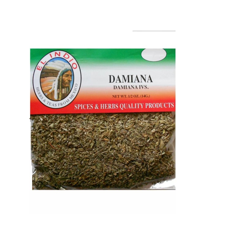 El Indio Damiana Herbal Tea (6-pack) 14gr c/u