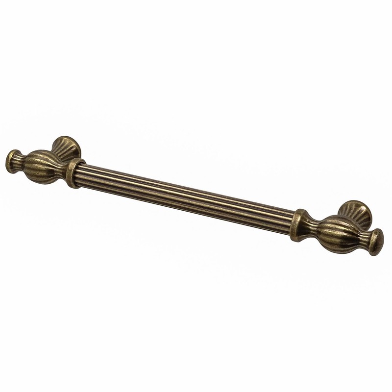 Decoranddecor Verna Traditional T-bar Antique Style Cabinet Pulls Drawer Handles