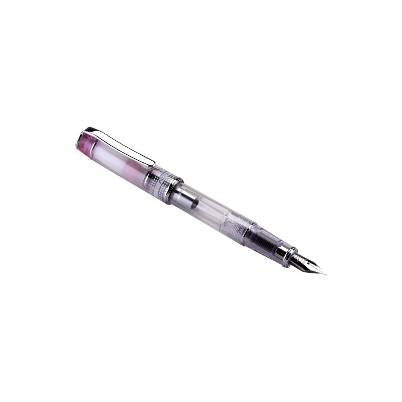 Pilot Prera, Pluma Fuente Rosa, Tinta Líquida Azul, Mediano, Estuche