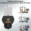 2PCS Upgrade A1 Mini/A1/A2L Hotend, 0.2mm Stainless Steel Nozzle Integrated