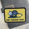 Patch Velcro "Don't Touch My Trash" Military Patches Mouse Patches