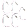 5Pcs 14500rpm Waterproof Cylindrical Micro Coreless Vibration Motor for Massager