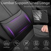 CAR PASS Nappa Leather Car Seat Covers, Water Resistant 3D
