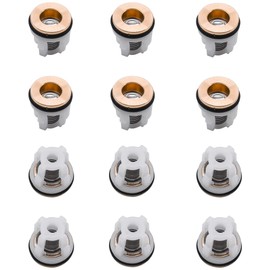 JDLLONG AR42123 AR Check Valve Kit Fit Pressure Washer Pump RMW RMV SRMV Series Pump Valve Kit Pack of 12