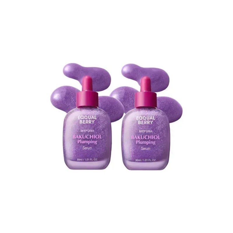 2pz Eqqualberry Bakuchiol Plumping Serum 30ml Momento 2pz