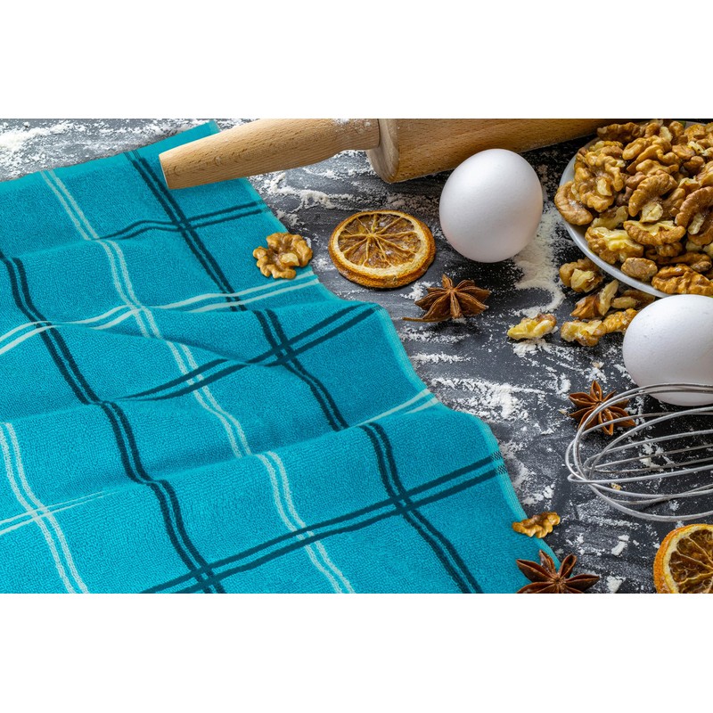 Lashuma Lyon Nautic Terry Tea Towels Set of 3 50