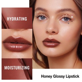 HHLTOH 2-in-1 Fuchsia Lip Liner & Lipstick Set Kit for Women, Metallic Lips Kit with Lip Liner Lip Stains Long Lasting Waterproof 24 Hour Lipstick and Lip Liners Combo Lipliners Pencil Set 19