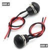 Anxingo 2 PCS Mini Round Waterproof Momentary Push Button Switch,