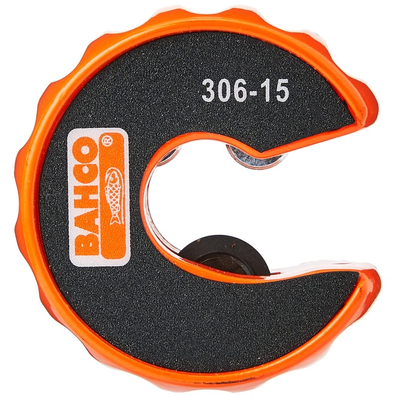 Bahco 306-15 Pipe Slice Tube Cutter, Black/Orange, 15 mm