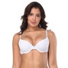 ohmydear White Bras for Women Wired Comfort Bra Plus Size