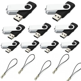 128MB Thumb Drive 15 Pack 128MB USB Flash Drive 15 Pack USB Flash Drive 128MB Bulk 15 Pack USB Flash Drives 128MB USB Drives Mokaabb(Black,No Logo)