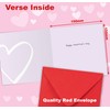 Valentines Card. Kissing Design. Eco-friendly. 4pp 150x150mm size. Valentine's Card