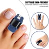 YJWZWE Toe Splint for Broken Toe U-Shaped Toe Corrector Brace