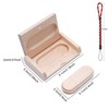 Yaxiny USB Stick Wooden Memory Stick 2GB USB 2.0 Flash