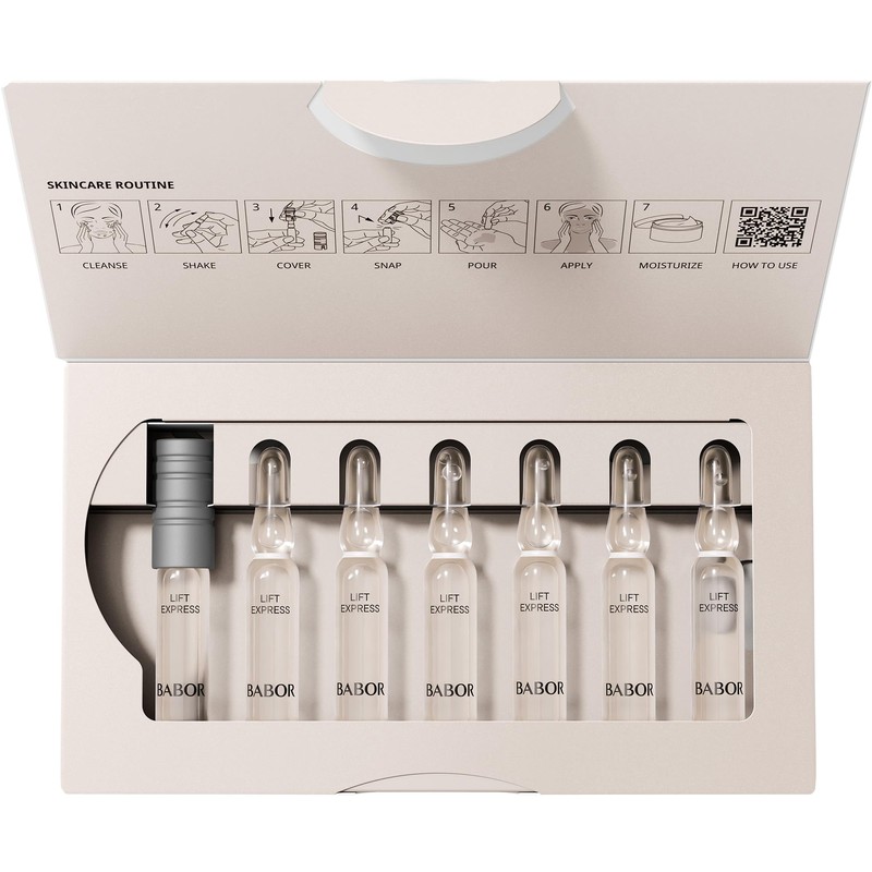 BABOR Lift Express Anti-Ageing Serum Ampoules for the Face, Instant