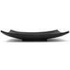 Trendy Wood & Light Decorative Bowl Canoe Mango Wood Black