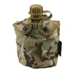 Zip Zap Zooom Kombat Army Combat Military Water Bottle BTP US GI British Camo Waist Belt Pouch Clip