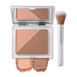 Erinde 3 tonos Cosmetics Powder Blush Palette Mate,03  Colorete de Alta Pigmentación y Larga Duración, En Polvo Para Maquillar Las Mejillas,...       