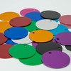StayMax Round Aluminum Engraving Blanks Tags Stamping Blanks 25 Pack