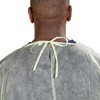 McKesson Disposable Polypropylene Protective Procedure Gown Yellow One Size Fits