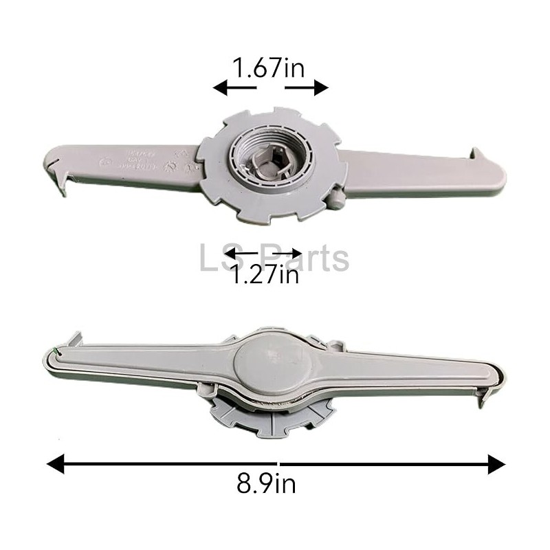 For Frigidaire Dishwasher Upper Spray Arm AP6036336 154754502 AP4514338 5304506516