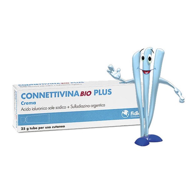 Connettivina Bio Plus 25g per curare le ferite infette CONNECTIVINABIO PLUS CREAM 25G