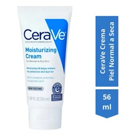 Crema Hidratante Cerave Moisturizing Piel Normal A Seca 56ml