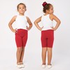 Merry Style MS10-227 Girls' Cotton Short Leggings, red