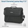 MANHATTAN 17.3-Inch Laptop Shoulder Bag Carrying Case – Briefcase Style,