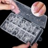 Ultra Soft Gel Tips Puntas De Uñas Extra Cortas 140